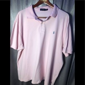Polo by Ralph Lauren light pink polo shirt